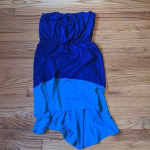 DECREE STRAPLESS DRESS